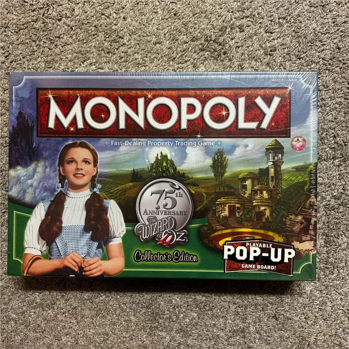 The Wizard of Oz 75th Anniversary Collectors Edition Monopoly