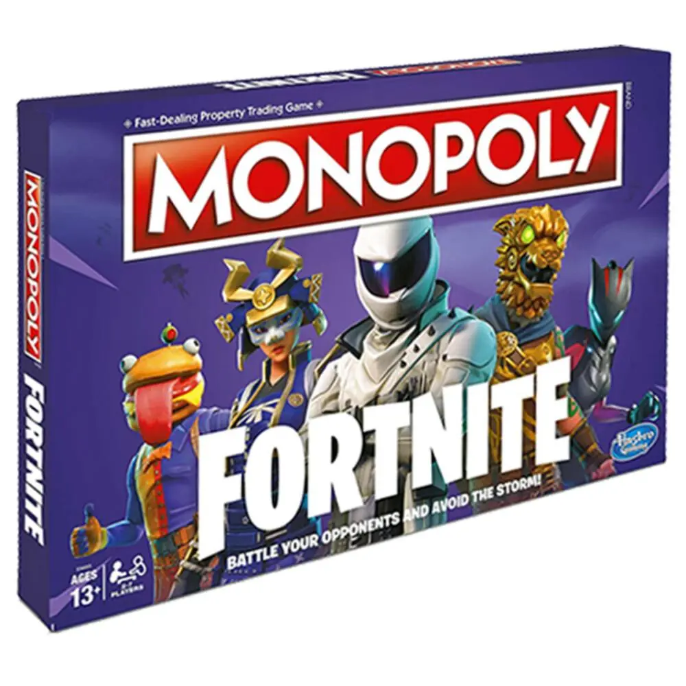 Monopoly l Fortnite Edition Board Game l Ages 13+