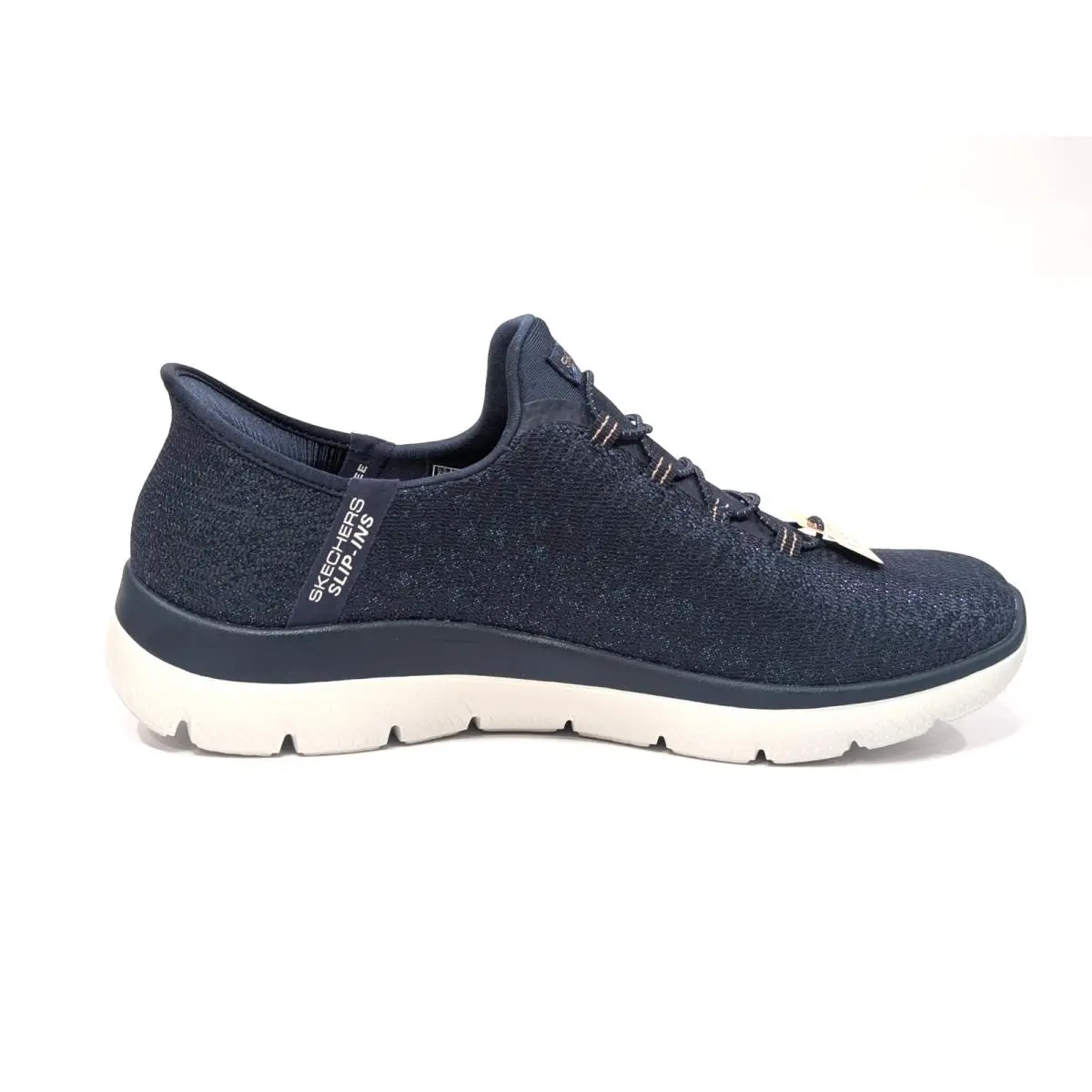 Skechers shoes - Skechers Hands Free Slip-Ins Summits Lunar Glow - 150280/NVY - Navy 6