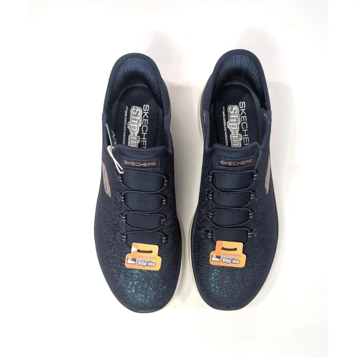 Skechers shoes - Skechers Hands Free Slip-Ins Summits Lunar Glow - 150280/NVY - Navy 10