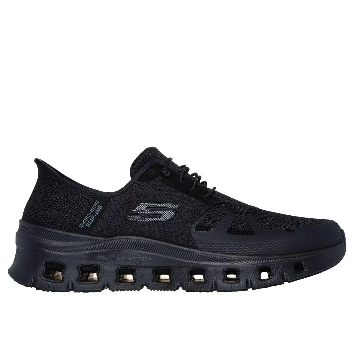 Skechers Work Men`s Slip-ins Glide-step Pro Soft Toe EH Slip Resistant Work Shoe