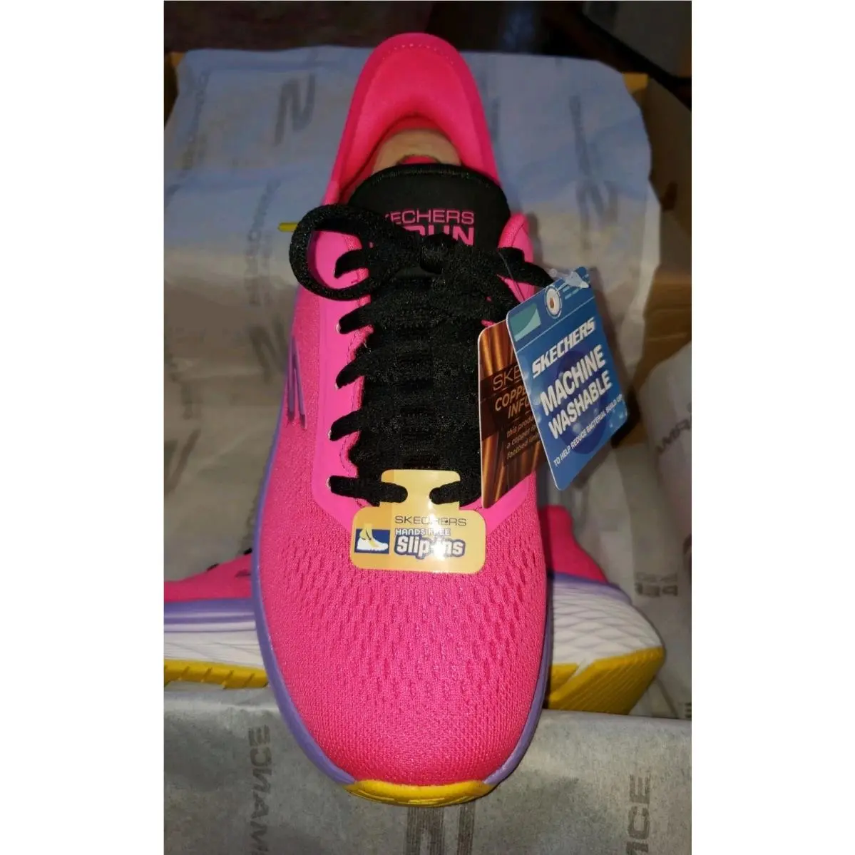 Skechers shoes - Skechers Max Cushioning Elite 2.0 Solace - 129626/RAS - Pink 16