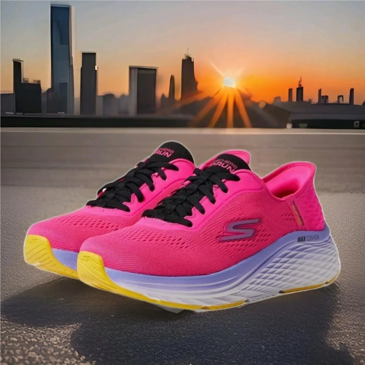 Skechers shoes - Skechers Max Cushioning Elite 2.0 Solace - 129626/RAS - Pink 24