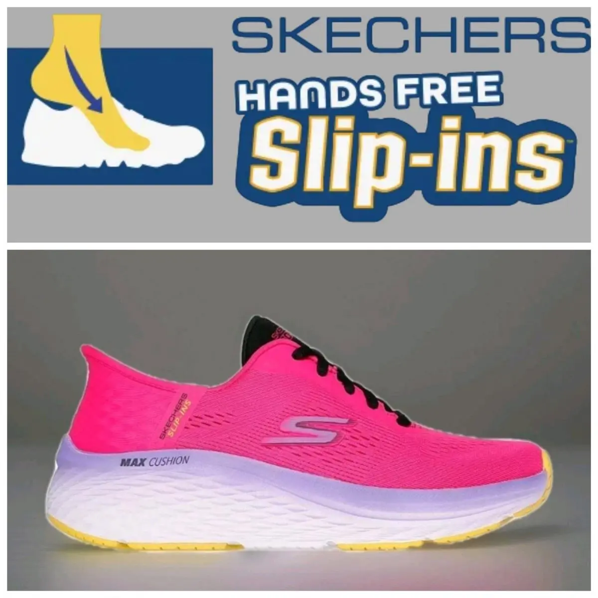 Skechers shoes - Skechers Max Cushioning Elite 2.0 Solace - 129626/RAS - Pink 23