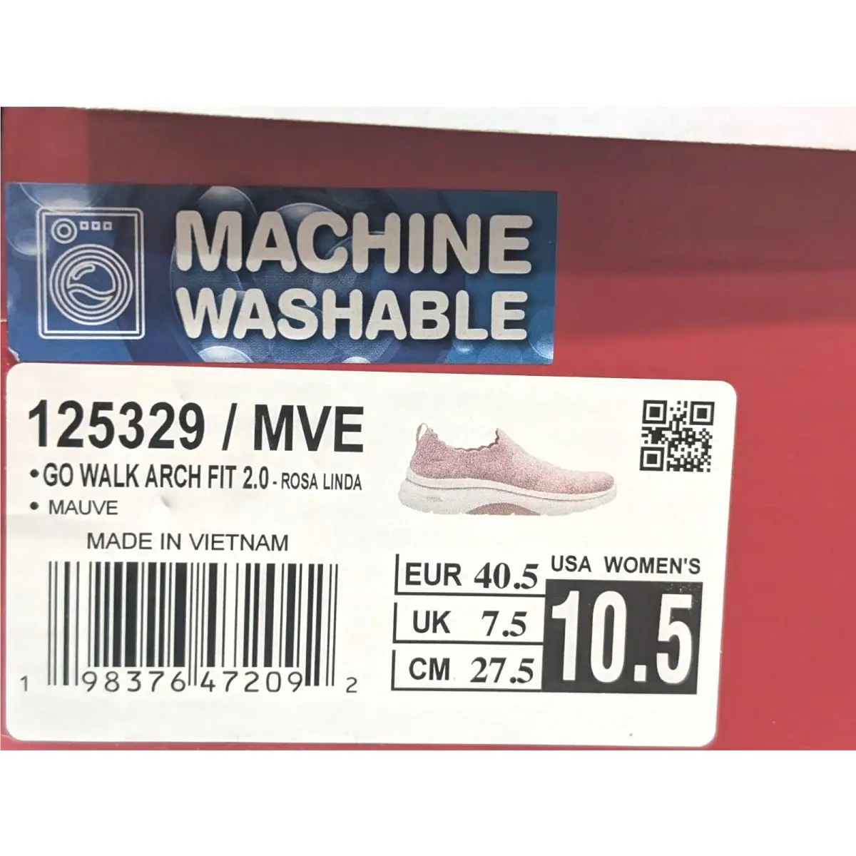 Skechers shoes - SKECHERS Go Walk Arch Fit 2.0 Rosa Linda - 125329/MVE - Mauve 20