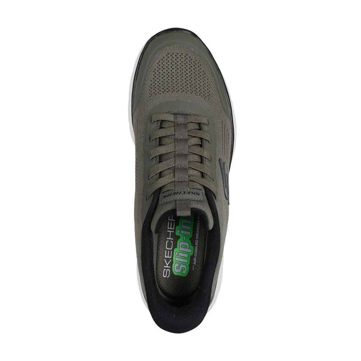 Skechers shoes - OLIVE/BLACK 0