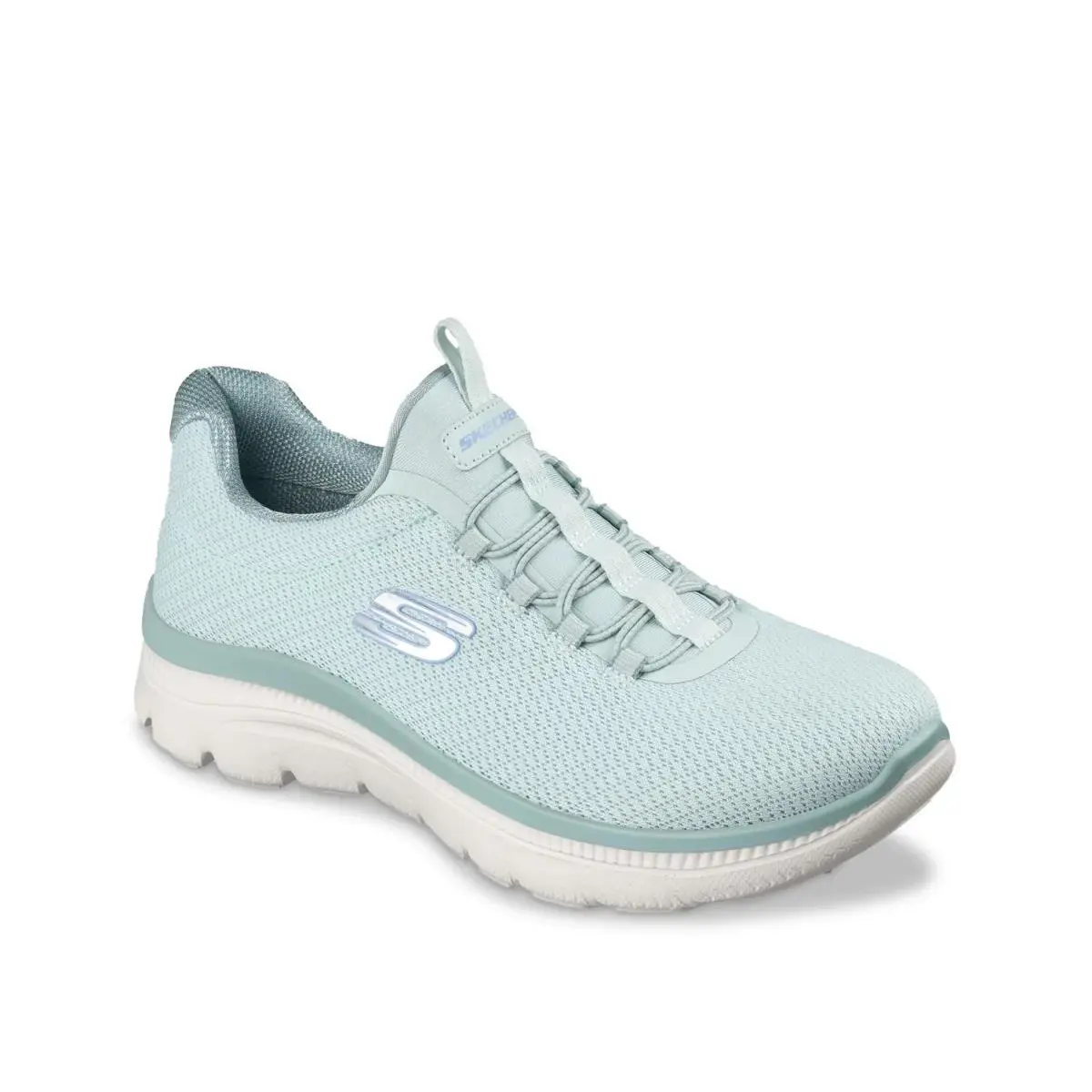 Woman`s Athleisure Skechers Summits Plus Summer Haze Slip