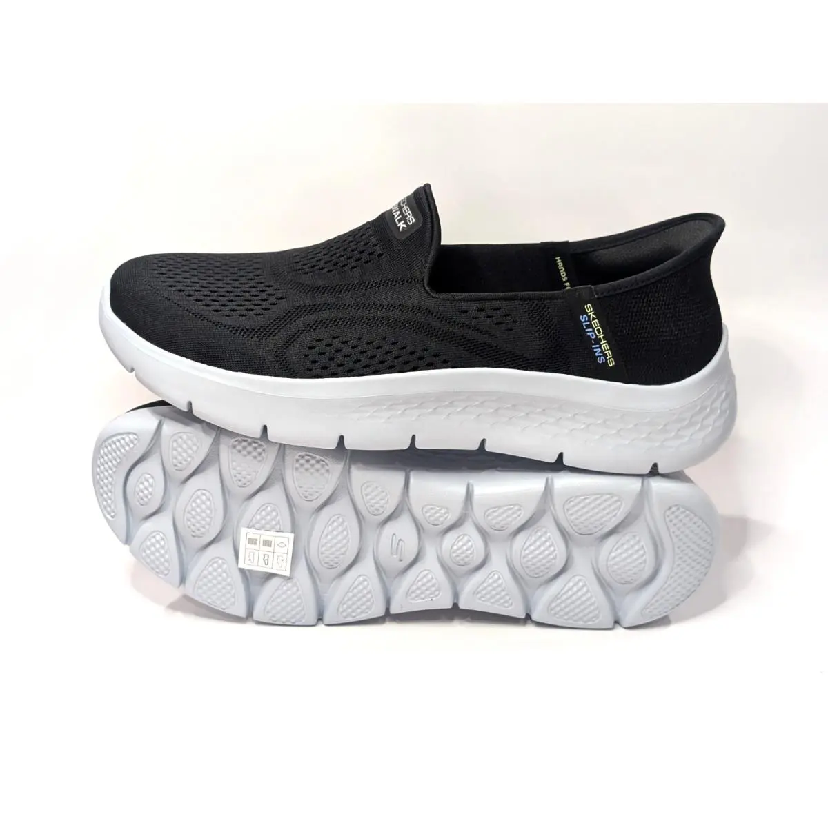 Skechers shoes - Skechers Hands Free Slip-Ins GO WALK Flex Yael - 124848/BKMT - Black/Multi 2