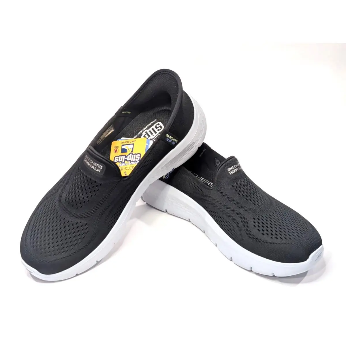 Skechers shoes - Skechers Hands Free Slip-Ins GO WALK Flex Yael - 124848/BKMT - Black/Multi 9