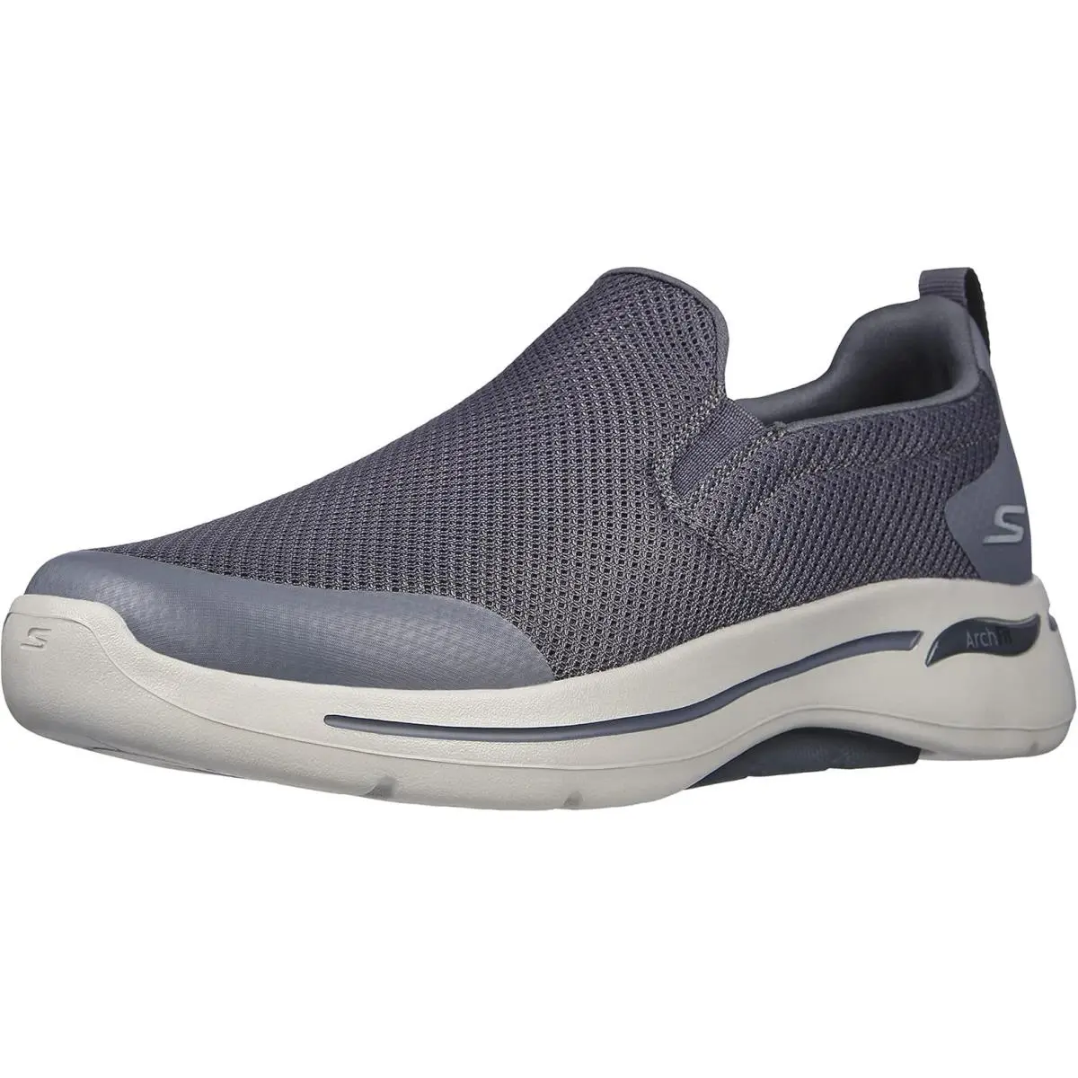 Skechers shoes - 216121-NVGY - Black/White 4