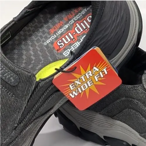 Skechers shoes - Skechers Respected Holmgren - Respected Holmgren - 204809 204809WW 204809WW/CHAR - Charcoal 8