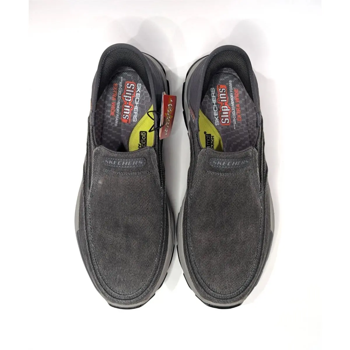 Skechers shoes - Skechers Respected Holmgren - Respected Holmgren - 204809 204809WW 204809WW/CHAR - Charcoal 11