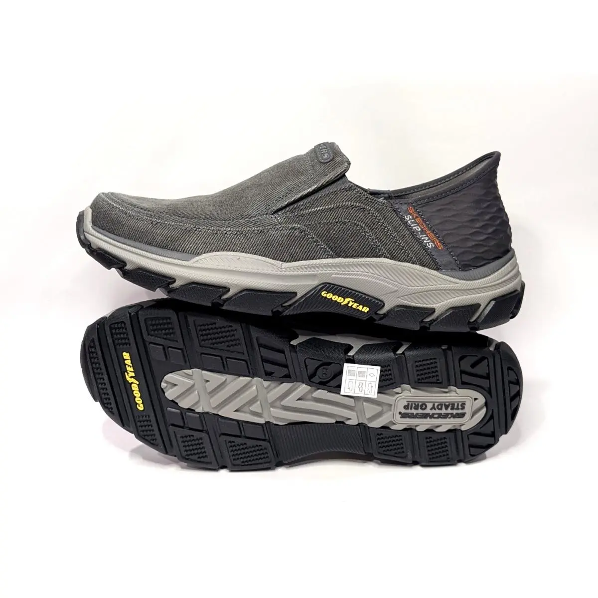 Skechers shoes - Skechers Respected Holmgren - Respected Holmgren - 204809 204809WW 204809WW/CHAR - Charcoal 13