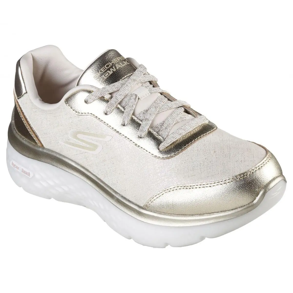 Skechers shoes - WHITE/GOLD 0