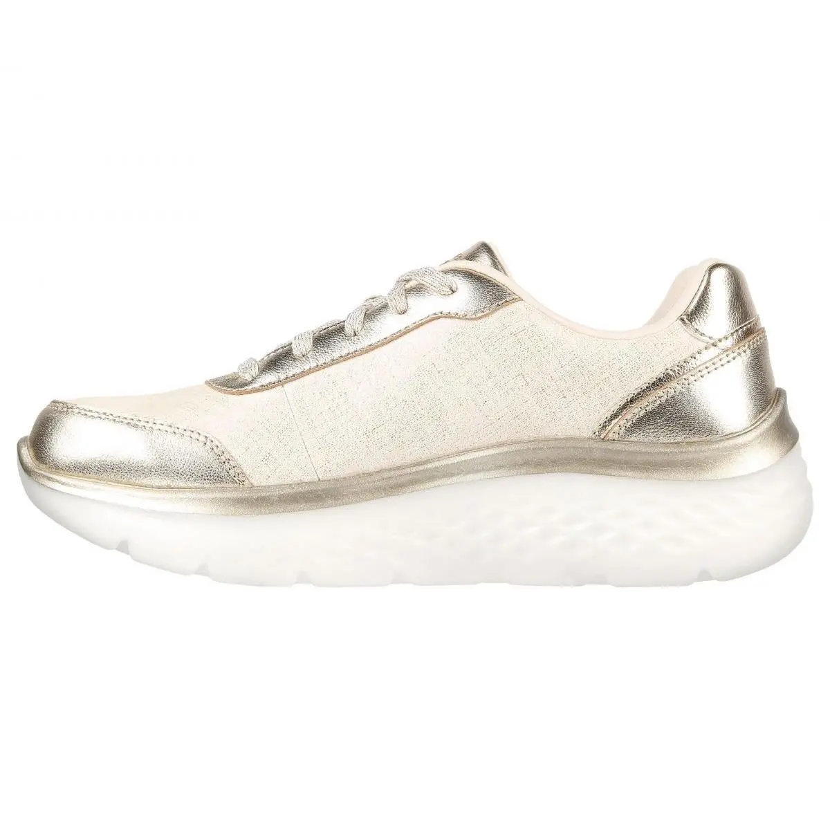Skechers shoes - WHITE/GOLD 3