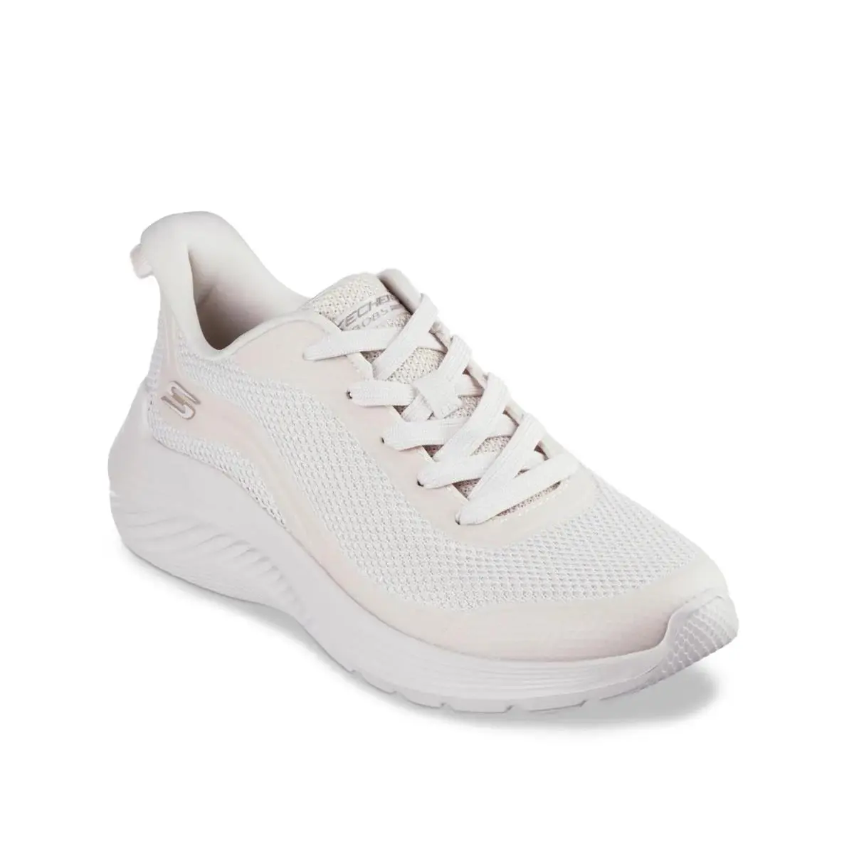 Woman`s Shoes Skechers Bobs Sport Squad Waves Still Wading Sneaker