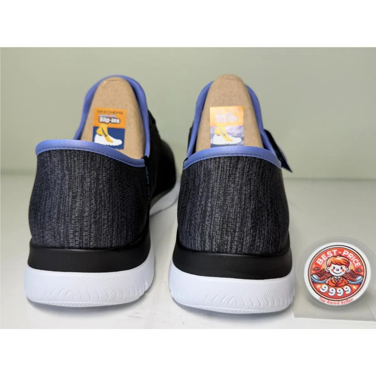 Skechers shoes - 150264/BKPR - Summits Everyday Set - Black/ Purple 1