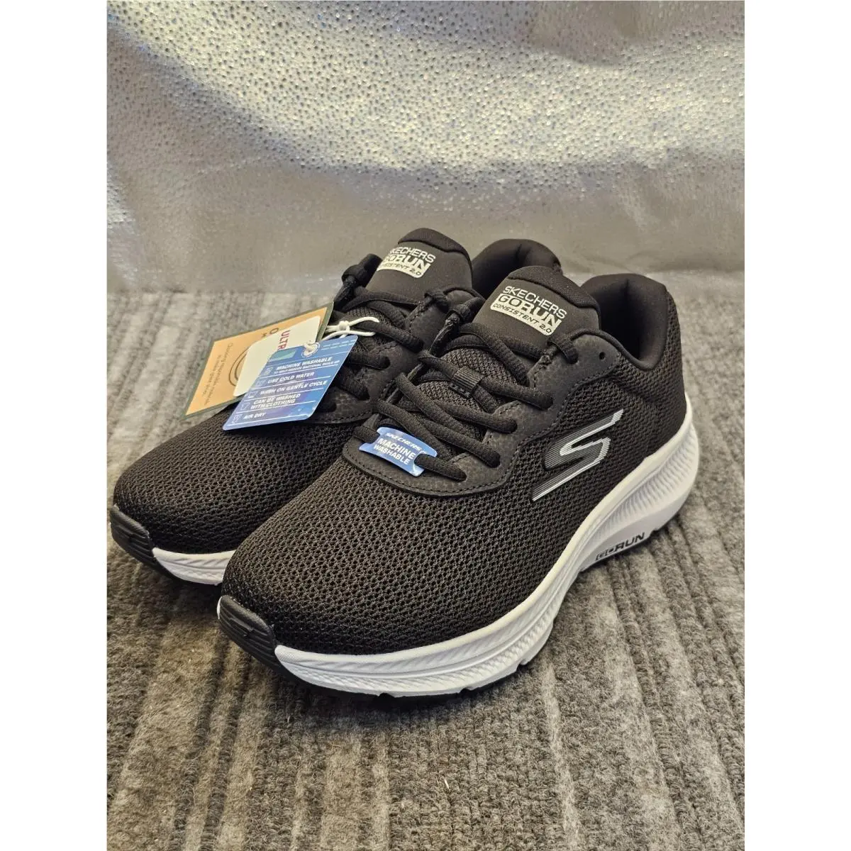 Skechers shoes - Skechers GoRun Consistent 2.0 - GoRun Consistent - 128605 - Black (UPC: 197627402444) 2