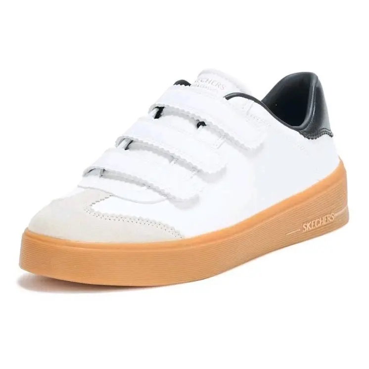 Skechers Court Classics Womens Hiland-perfect Trio Wbk 5 M US