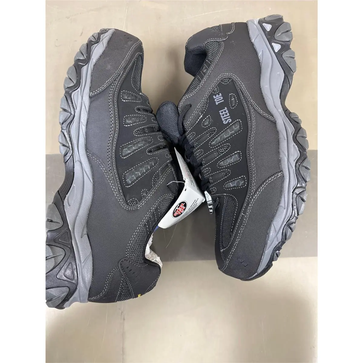 Skechers shoes - Cankton Steel Toe Construction Shoe - Black 0