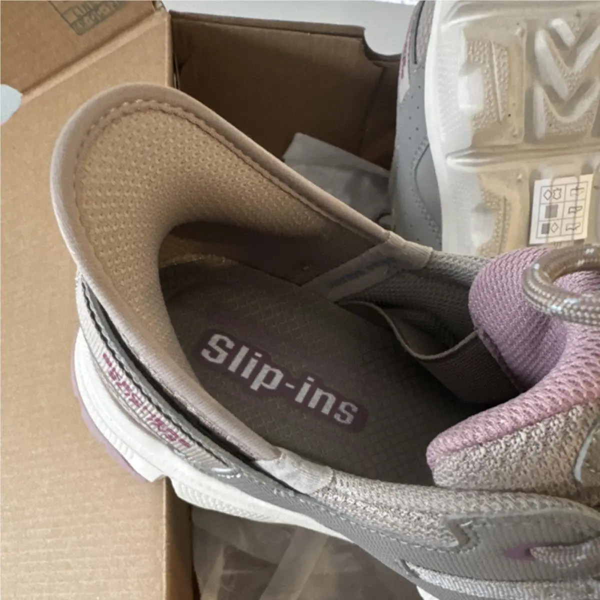 Skechers shoes - Skechers Summits AT Slip-ins - Summits - 180270/TPMT - Taupe, Cream, Mauve 4
