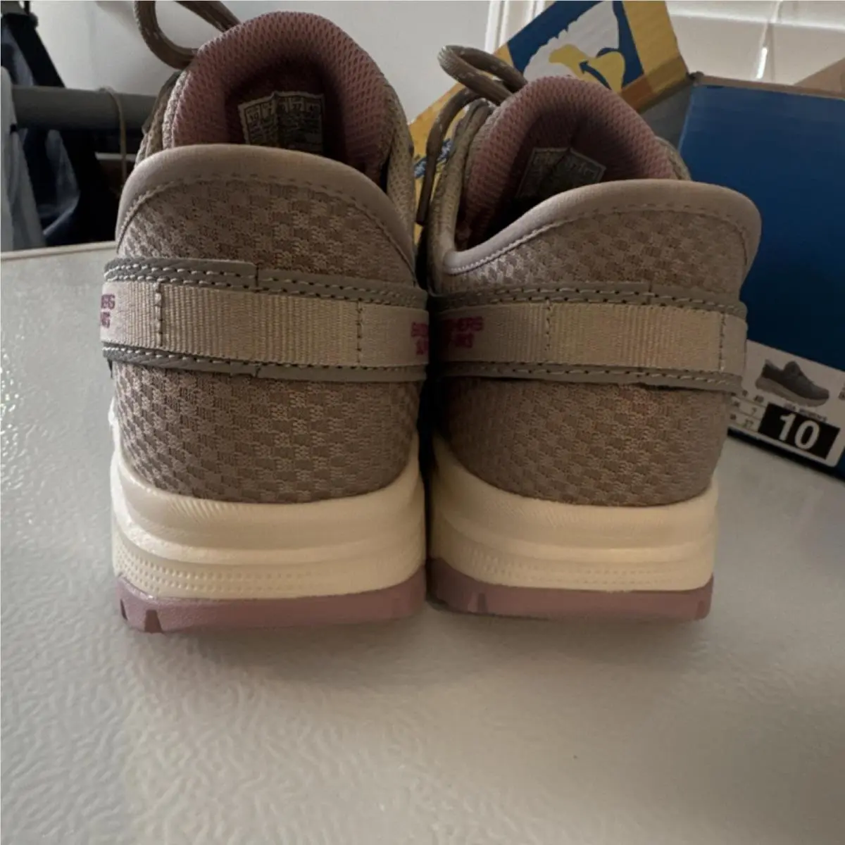 Skechers shoes - Skechers Summits AT Slip-ins - Summits - 180270/TPMT - Taupe, Cream, Mauve 7