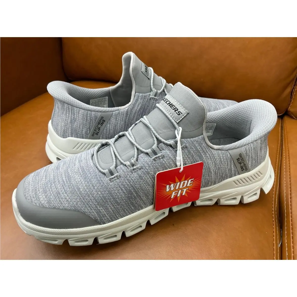 Skechers shoes - Glide-Step Slip-ins - Gray 4