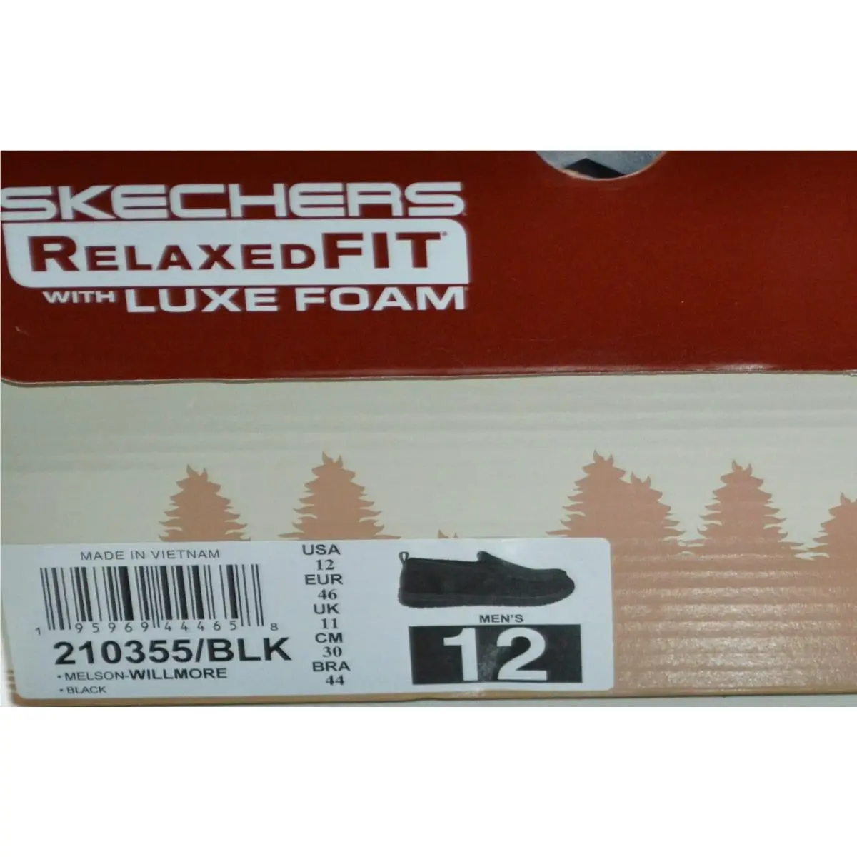 Skechers shoes - Melson - Melson - Black (UPC: 195969444658) 6