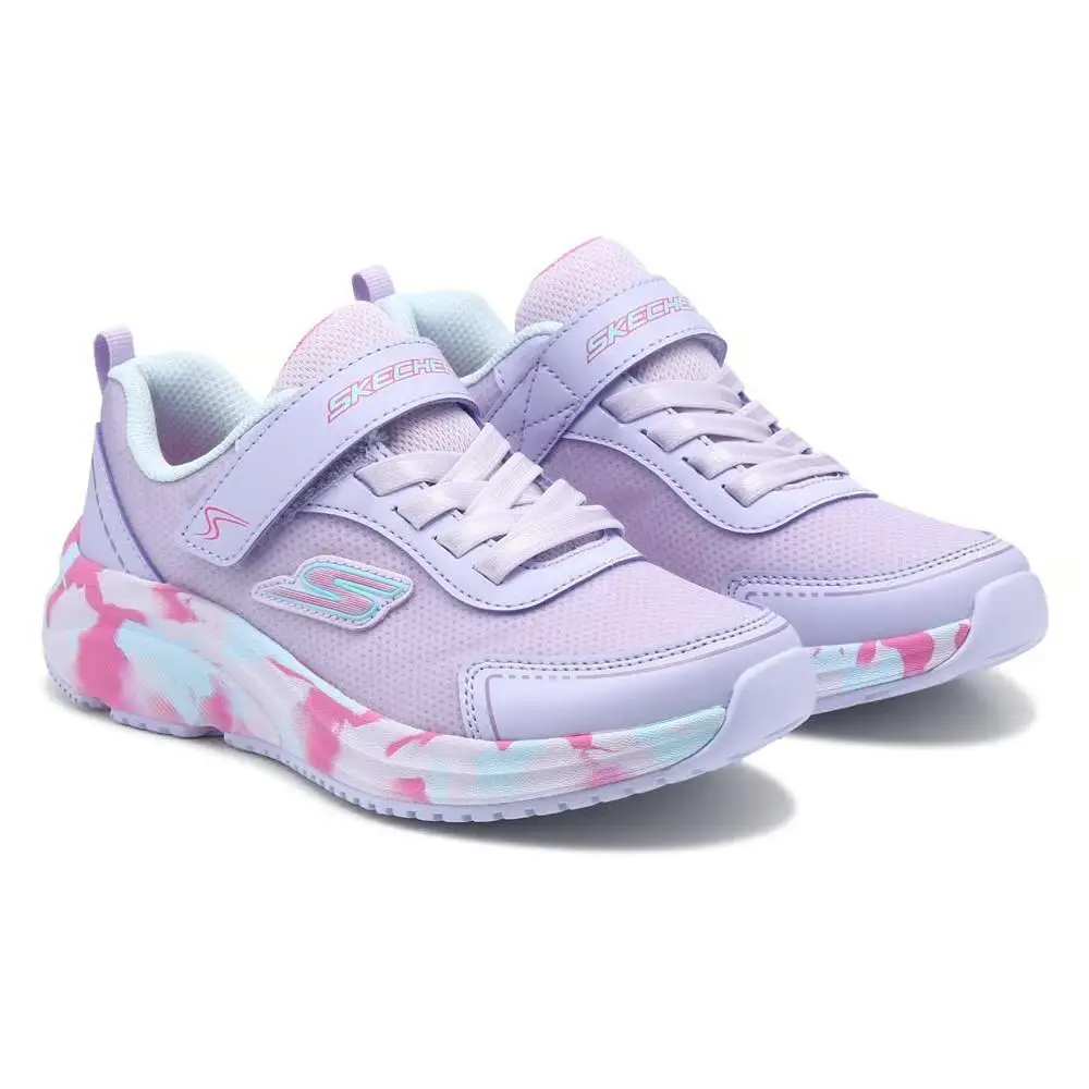 Skechers Elite Sport Tempo Statement Swirl Sneaker Lavender/multi Little Kid 1