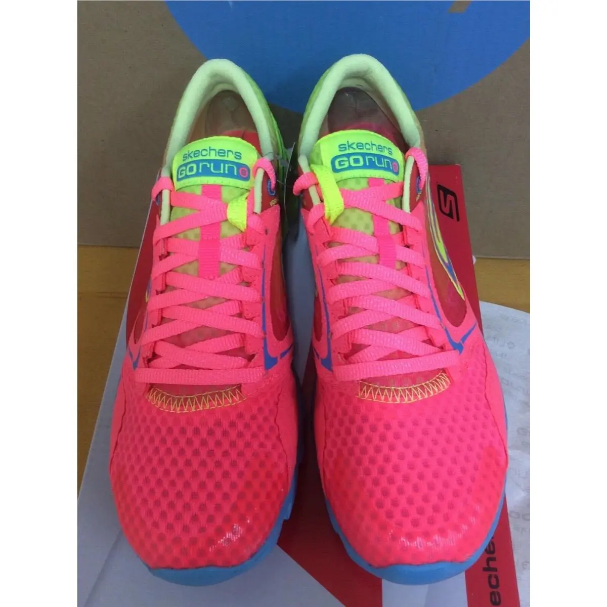 Skechers shoes - Skechers Go Run Speed - Run Speed - 13568 HPLM - Hot Pink Lime 4