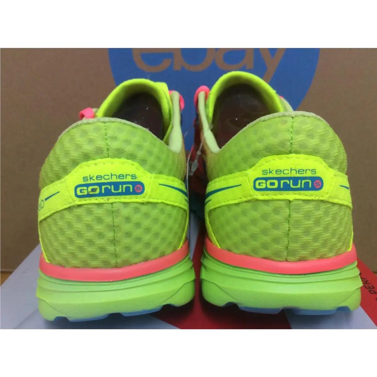 Skechers shoes - Skechers Go Run Speed - Run Speed - 13568 HPLM - Hot Pink Lime 5