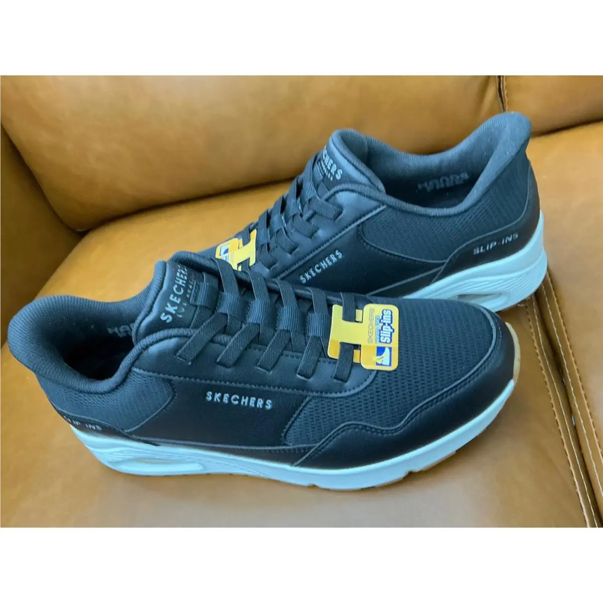 Skechers shoes - Uno - Stand On Air - Black 3
