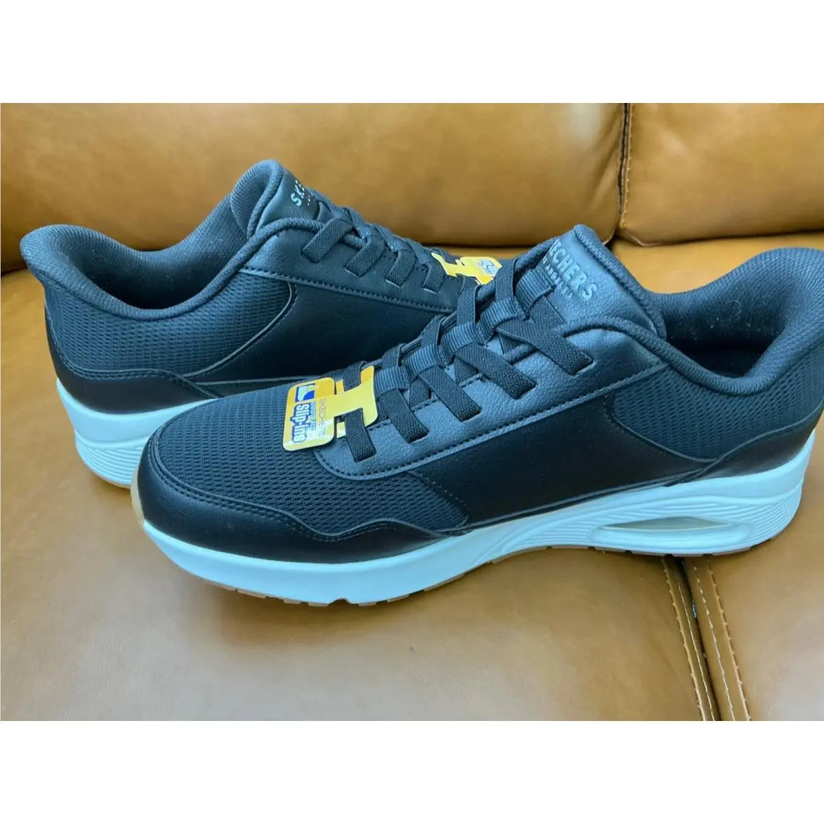 Skechers shoes - Uno - Stand On Air - Black 4