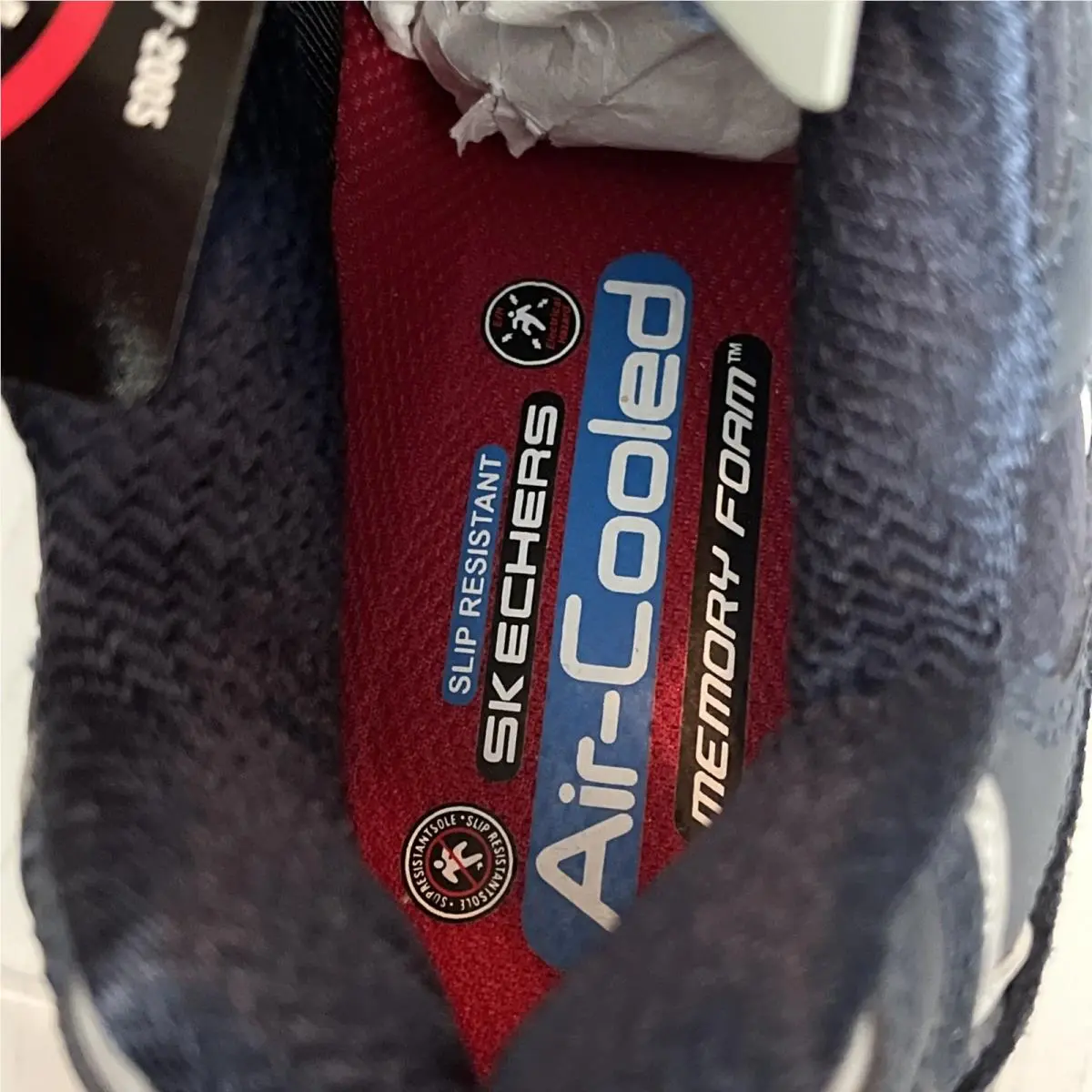 Skechers shoes - Skechers D`Lites Pooler SR Alloy-Toe - 76596 - Blue (UPC: 0190211970299) 5