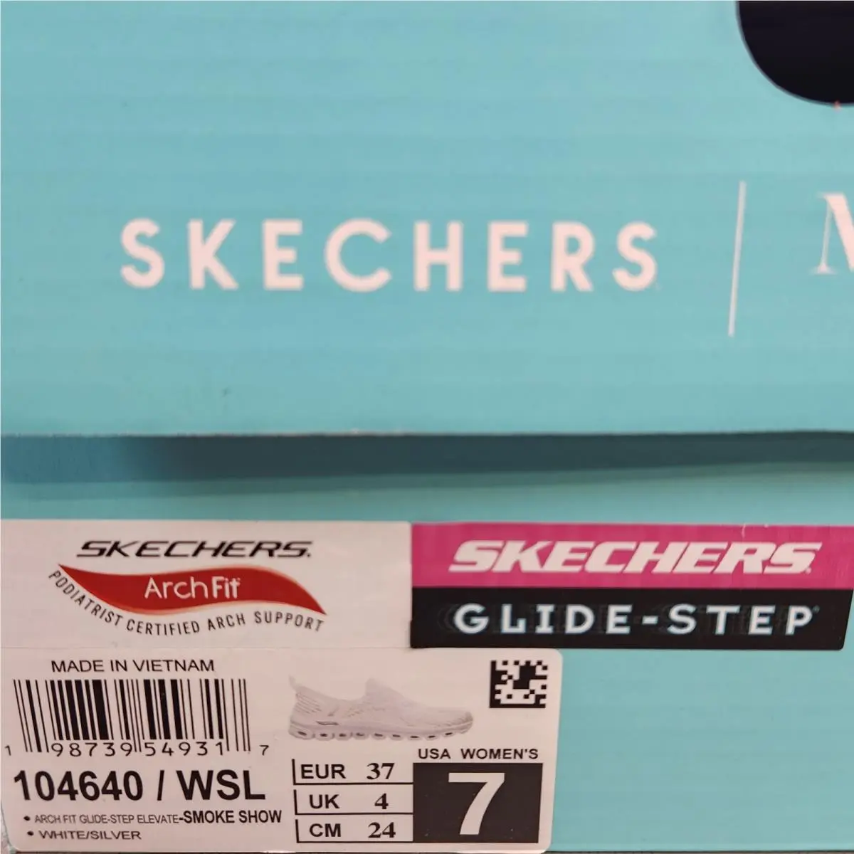 Skechers shoes - SKECHERS Arch Fit Glide Step Elevate - White 6