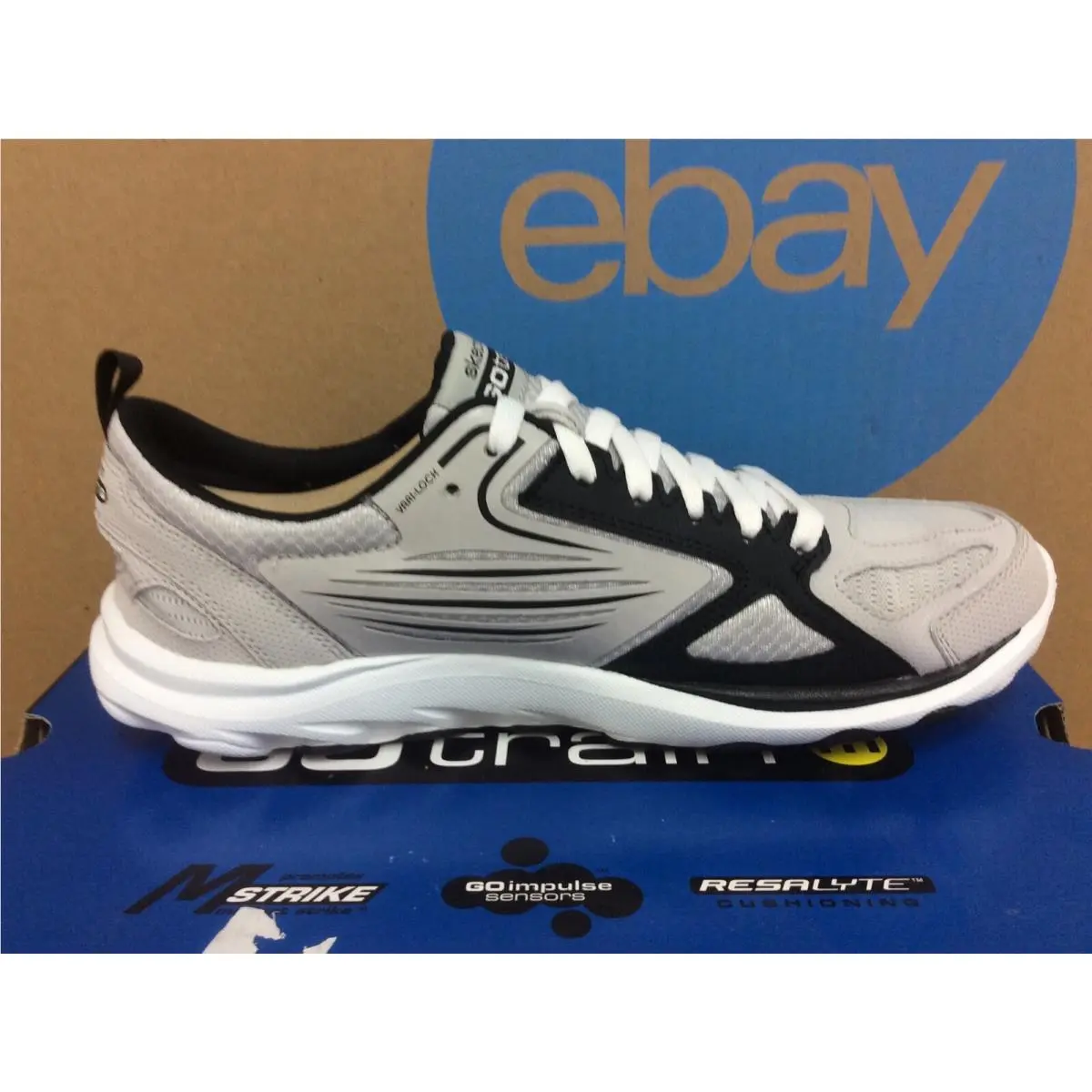 Skechers shoes - Skechers Go Train - Train - 53503 LGBK - Gray Black 8