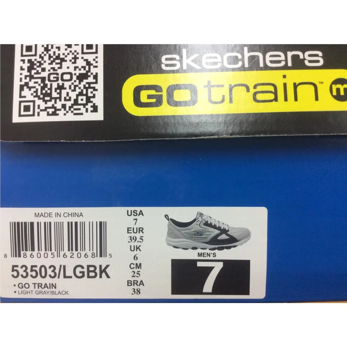 Skechers shoes - Skechers Go Train - Train - 53503 LGBK - Gray Black 9