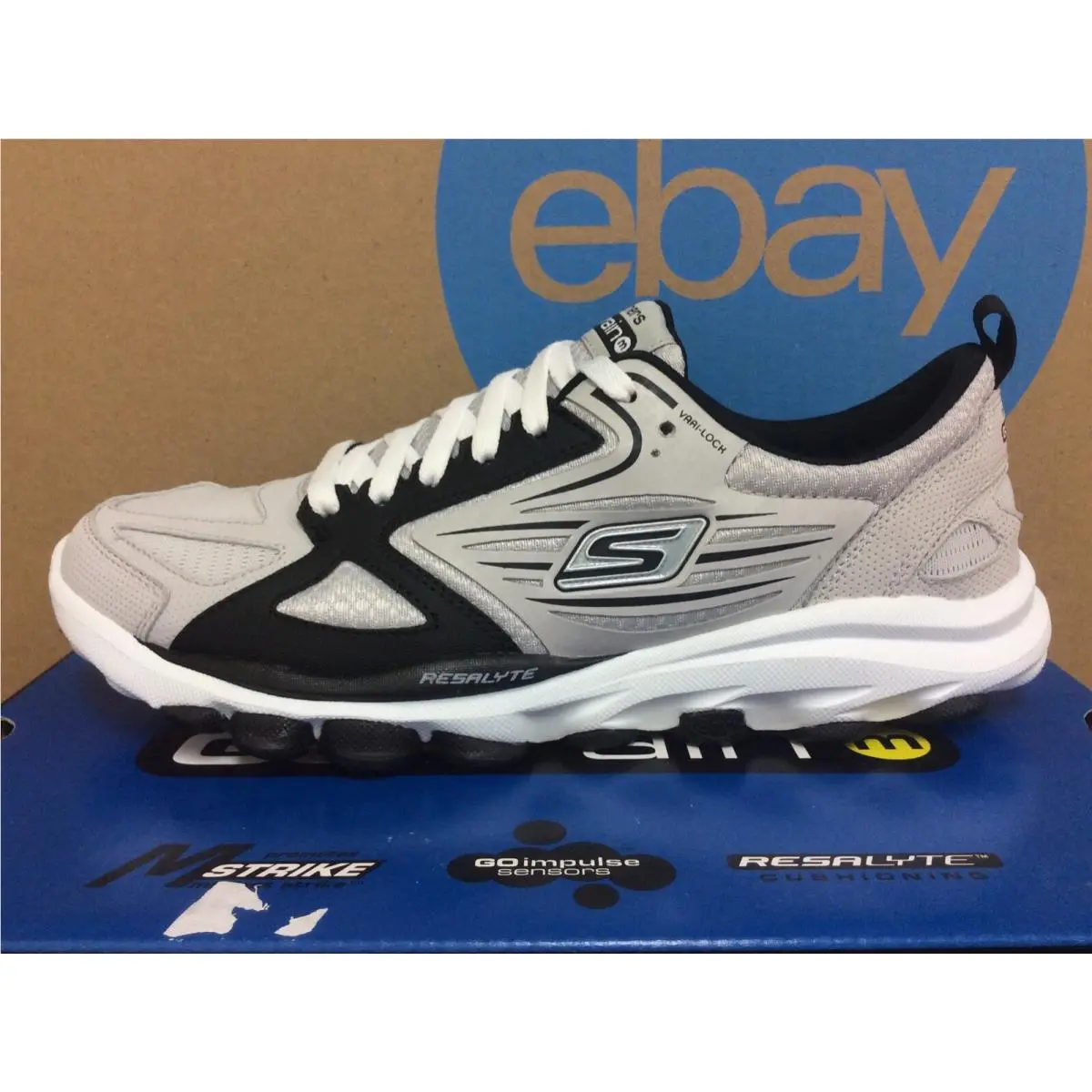 Skechers shoes - Skechers Go Train - Train - 53503 LGBK - Gray Black 7