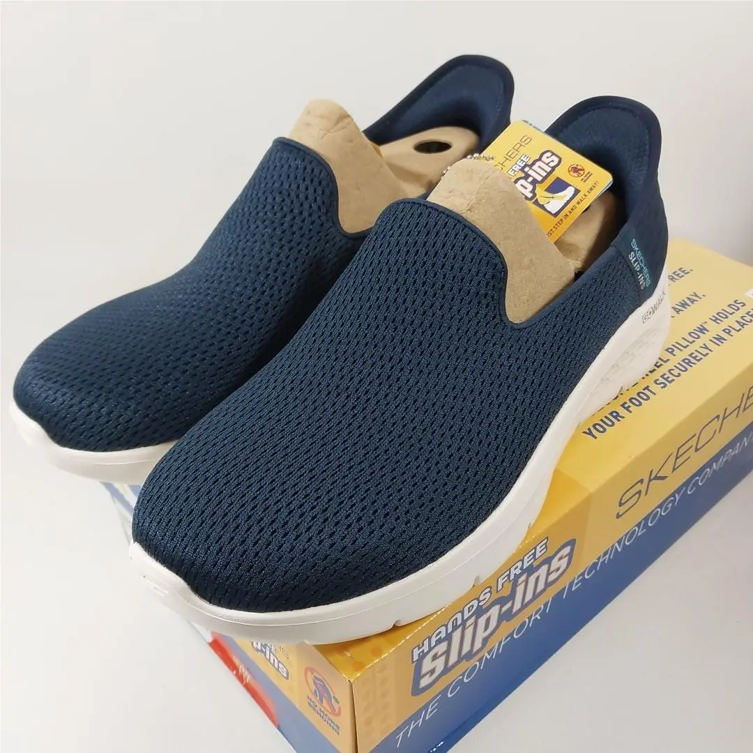 Size 9 Wide - Skechers Go Walk Flex Relish Shoes Slip-ins Sneaker 124963W