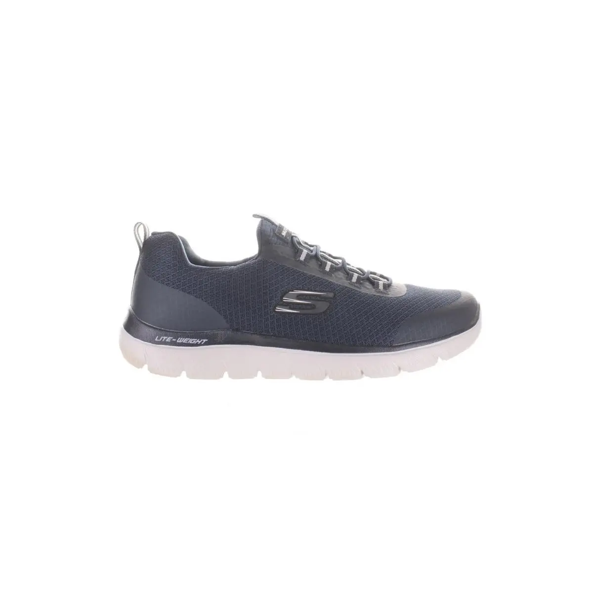 Skechers Mens Repinski Blue Walking Athletic Blue Size 14