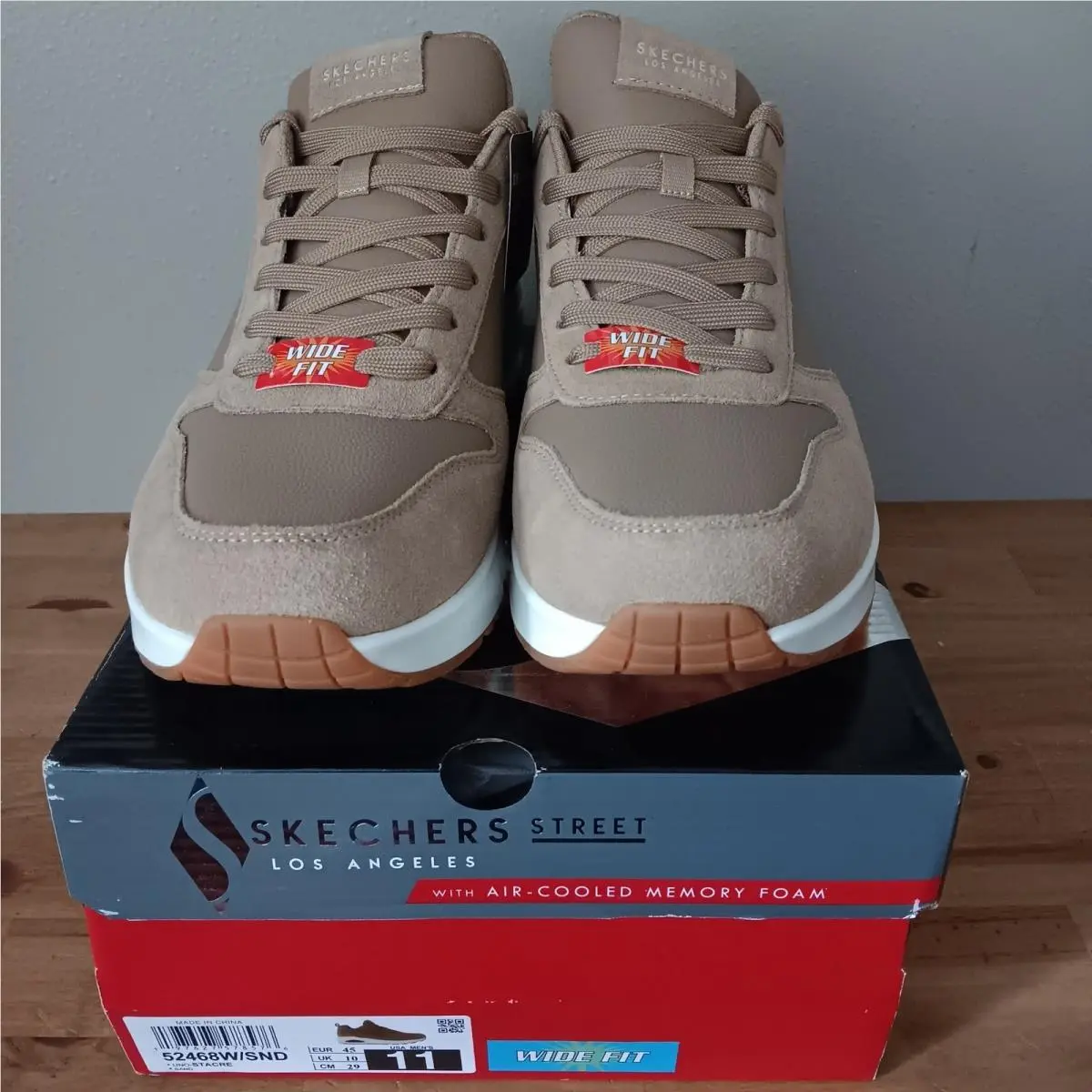 Skechers shoes - Uno Stacre - Uno Stacre - 52468W/SND - Beige (UPC: 197627578576) 0