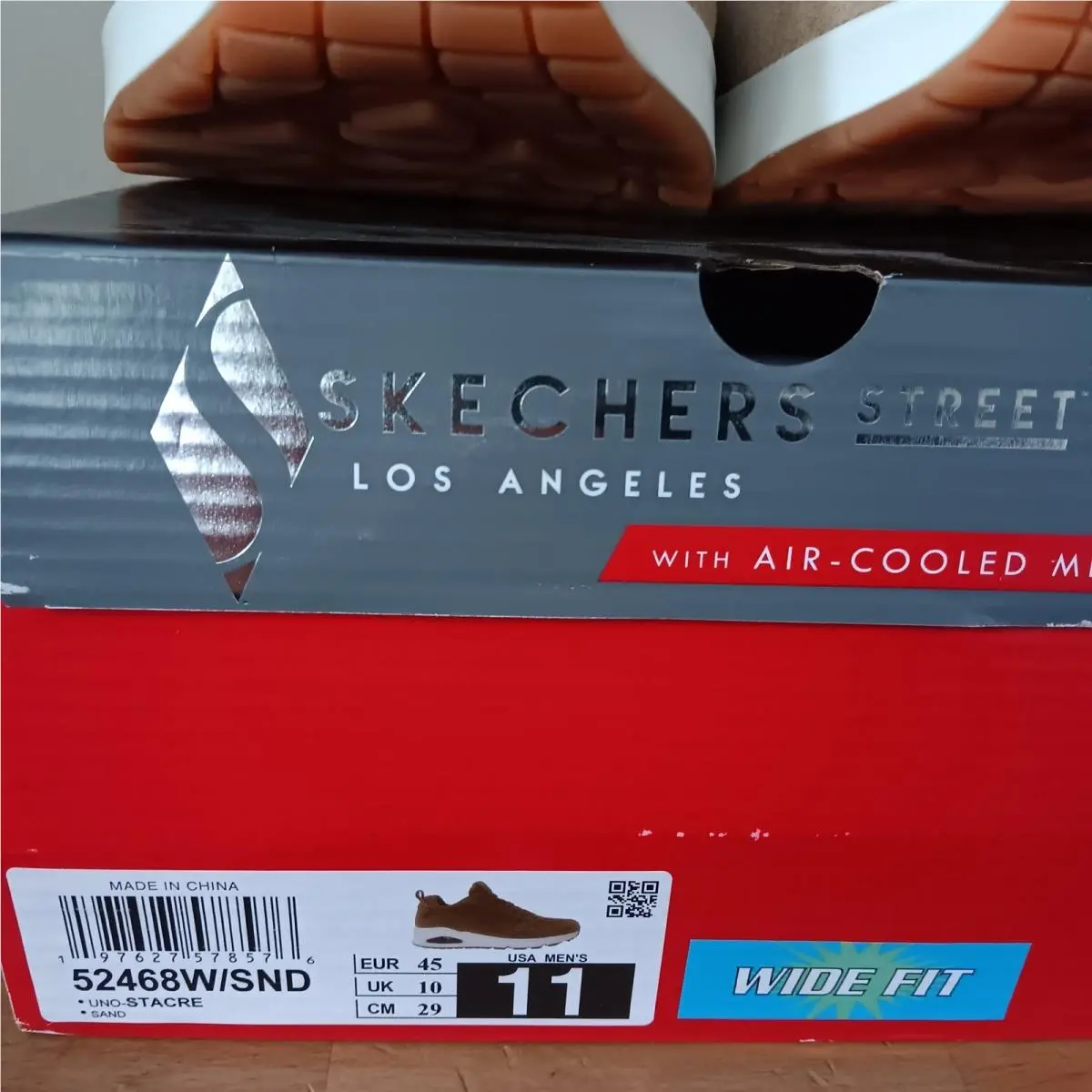 Skechers shoes - Uno Stacre - Uno Stacre - 52468W/SND - Beige (UPC: 197627578576) 1