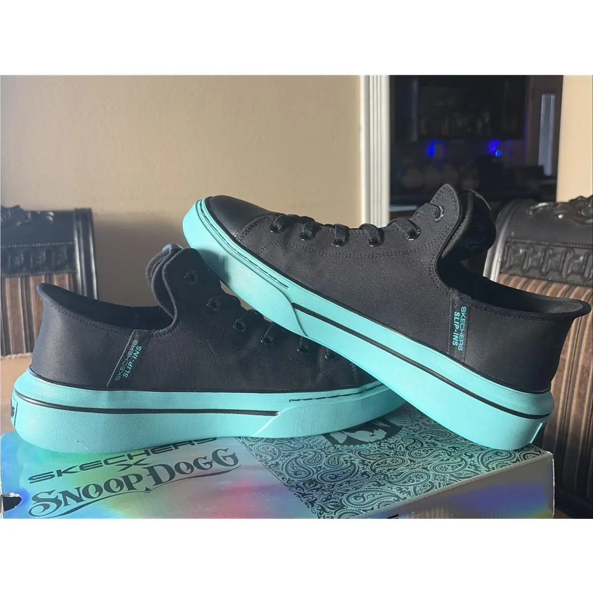 Skechers shoes - Skechers 251032 Snoop One-OG Tela - Black 3