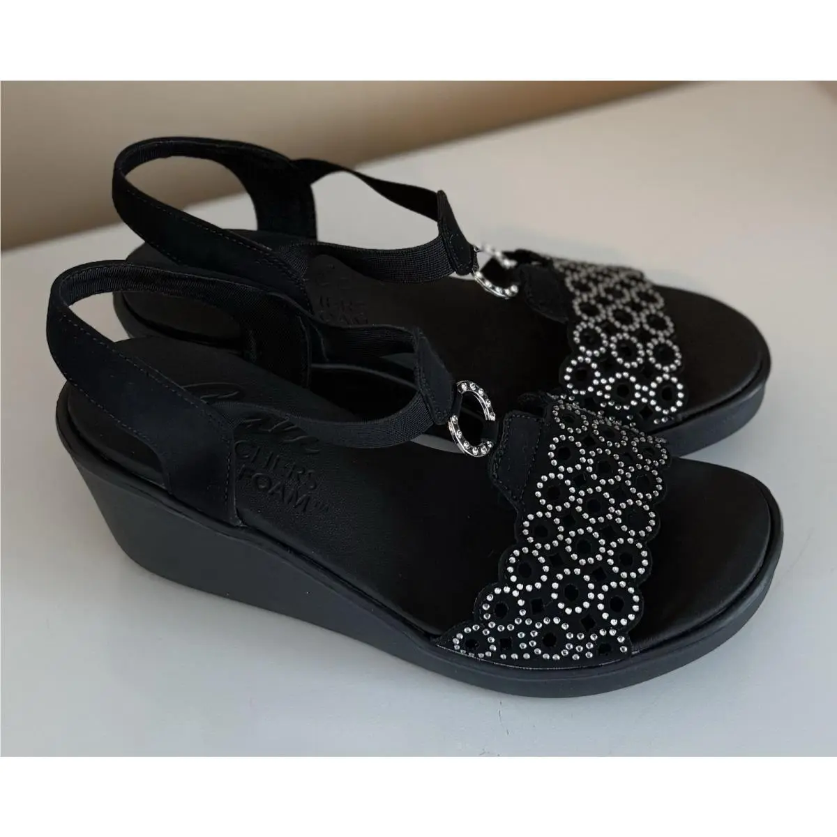 Skechers shoes - Skechers Rumble On - Rumble - 119603 BKSL - Black, Manufacturer: Black Silver (UPC: 196642852104) 1