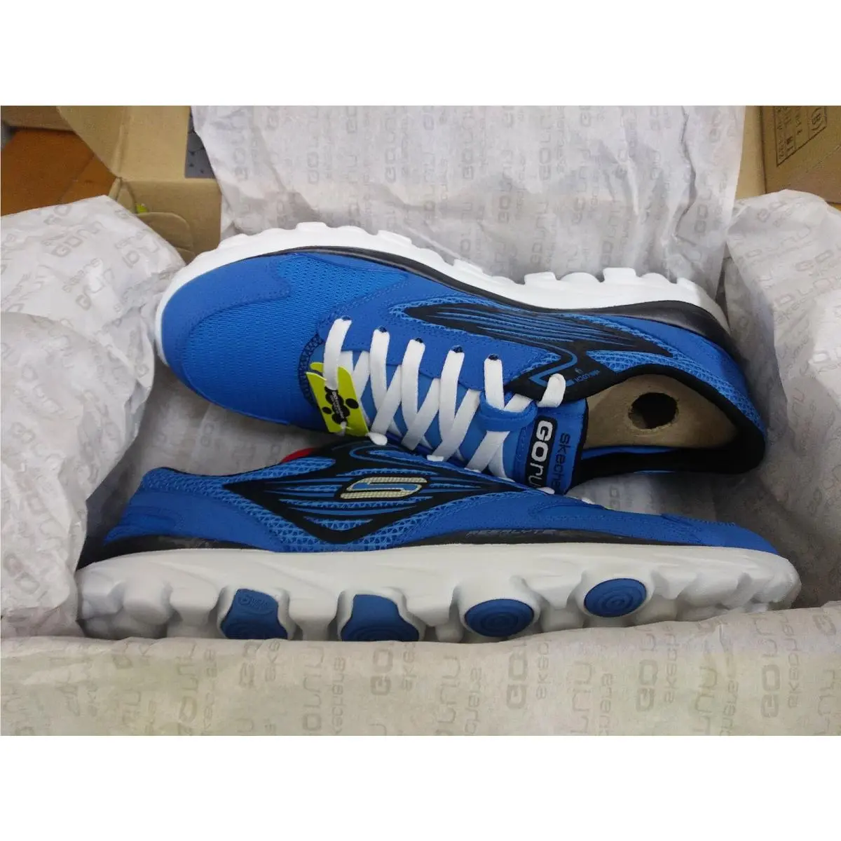 Skechers shoes - Skechers Go Run - Run - 53500 BLBK - Blue Black 1