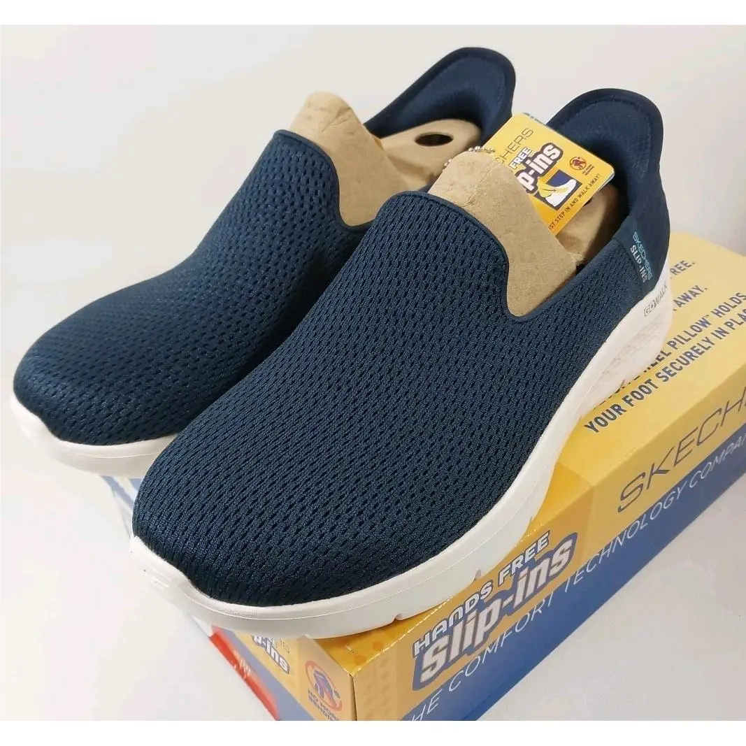 Size 9 Wide - Skechers Go Walk Flex Relish Shoes Slip-ins Sneaker 124963W