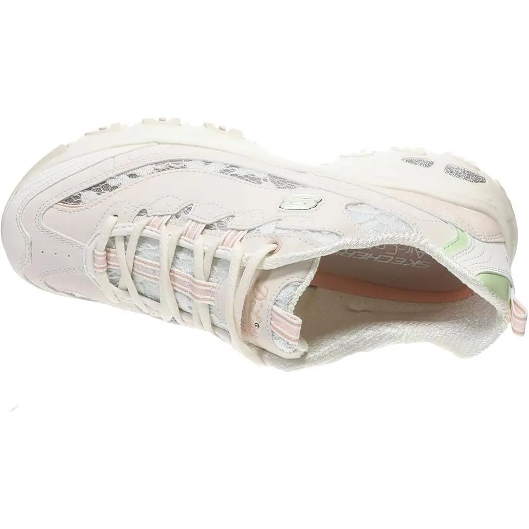 Skechers shoes - Skechers D`Lites_Floral - White 1