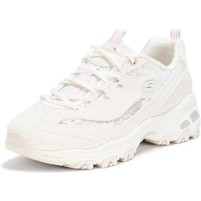 Skechers shoes - Skechers D`Lites_Floral - White 5