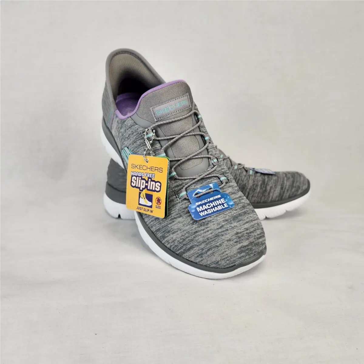 Skechers shoes - Skechers Summits Dazzling Haze Slip-Ins - Gray (UPC: 196642463744) 0