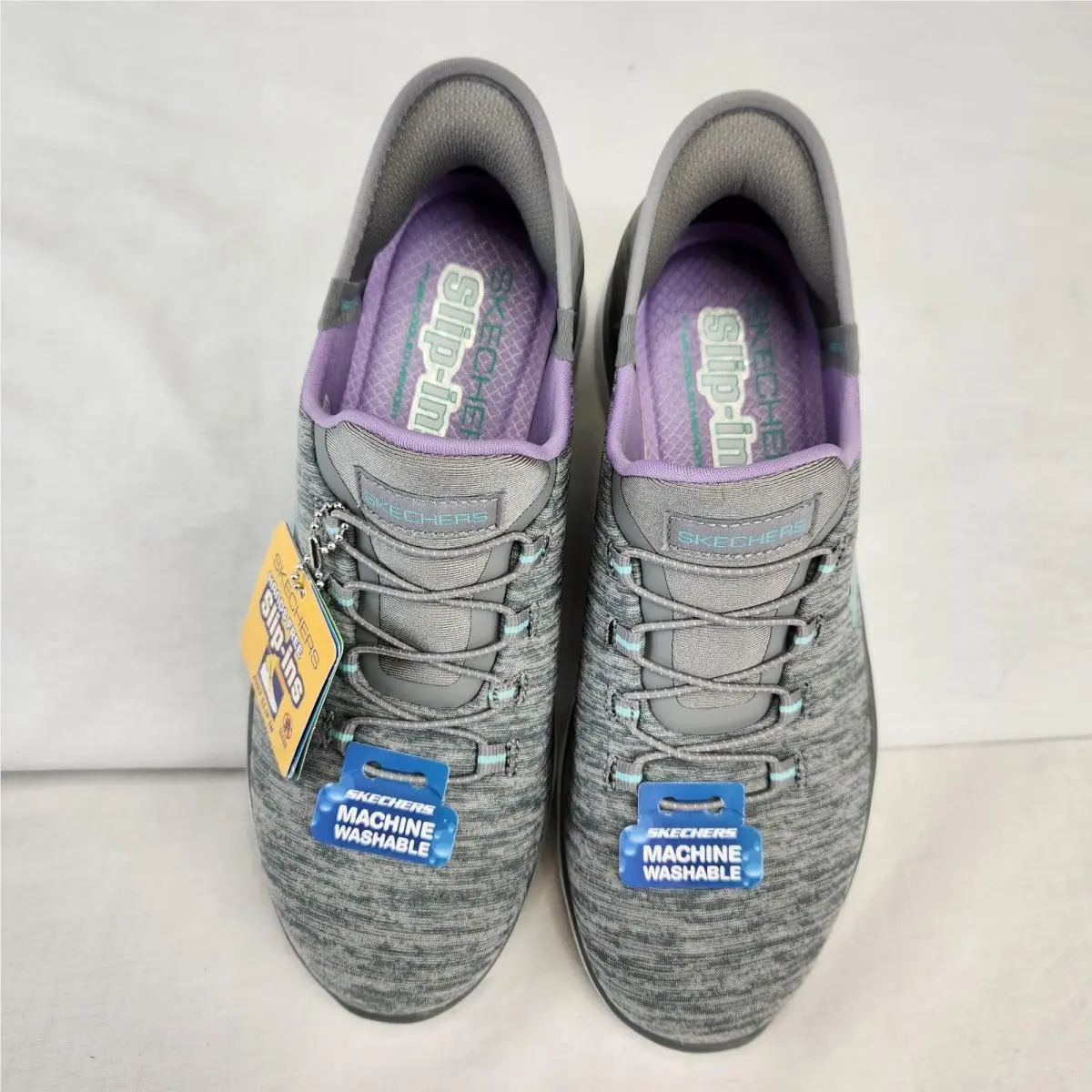 Skechers shoes - Skechers Summits Dazzling Haze Slip-Ins - Gray (UPC: 196642463744) 1